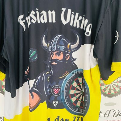 Match Worn Shirt by Jitze van der Wal, euro tour Antwerpen 2024