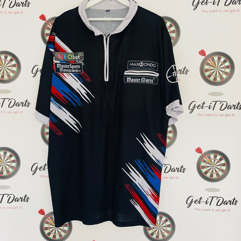 Match Worn Shirt by Jitze van der Wal, euro Tour Riesa 