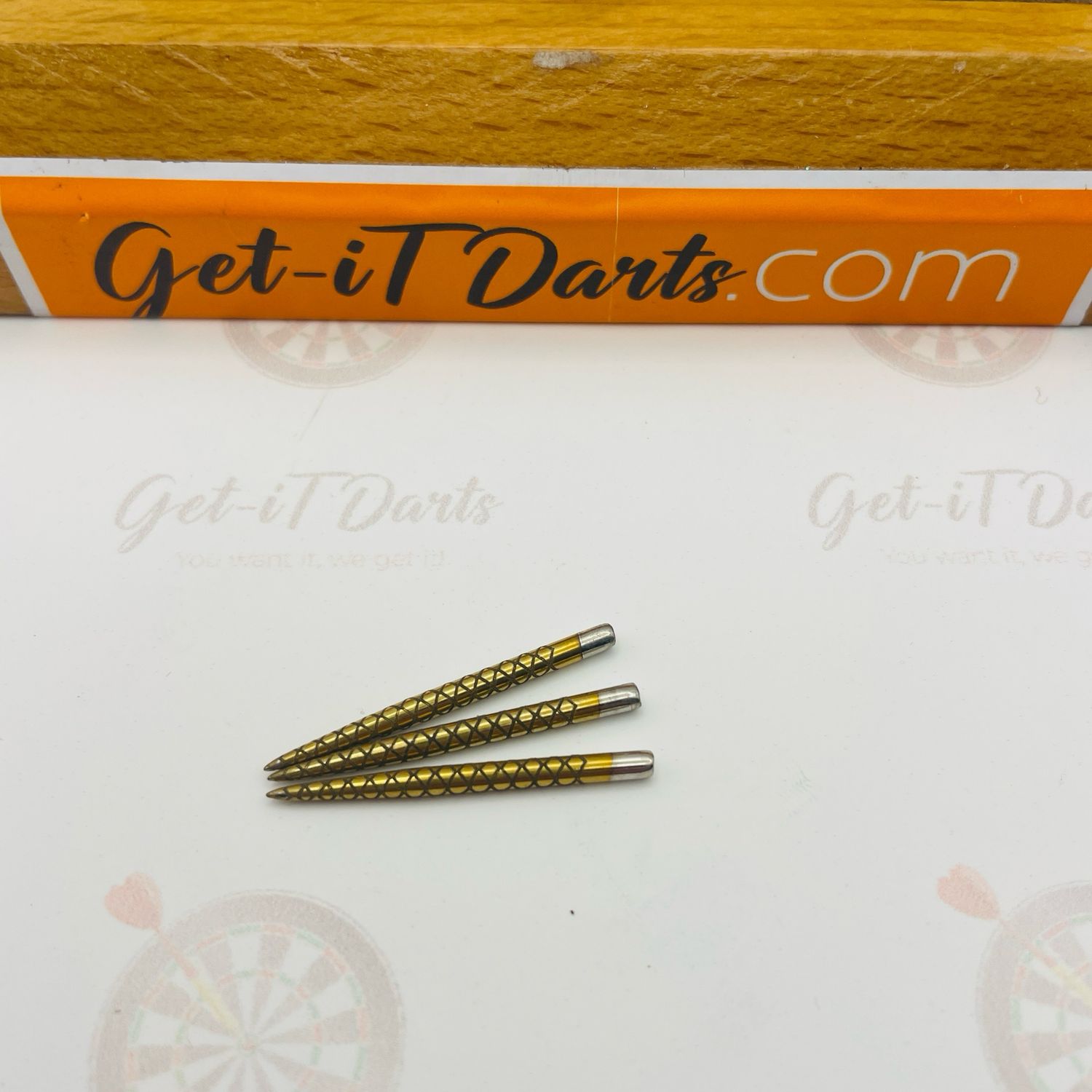 Diamond Points Gold 30mm