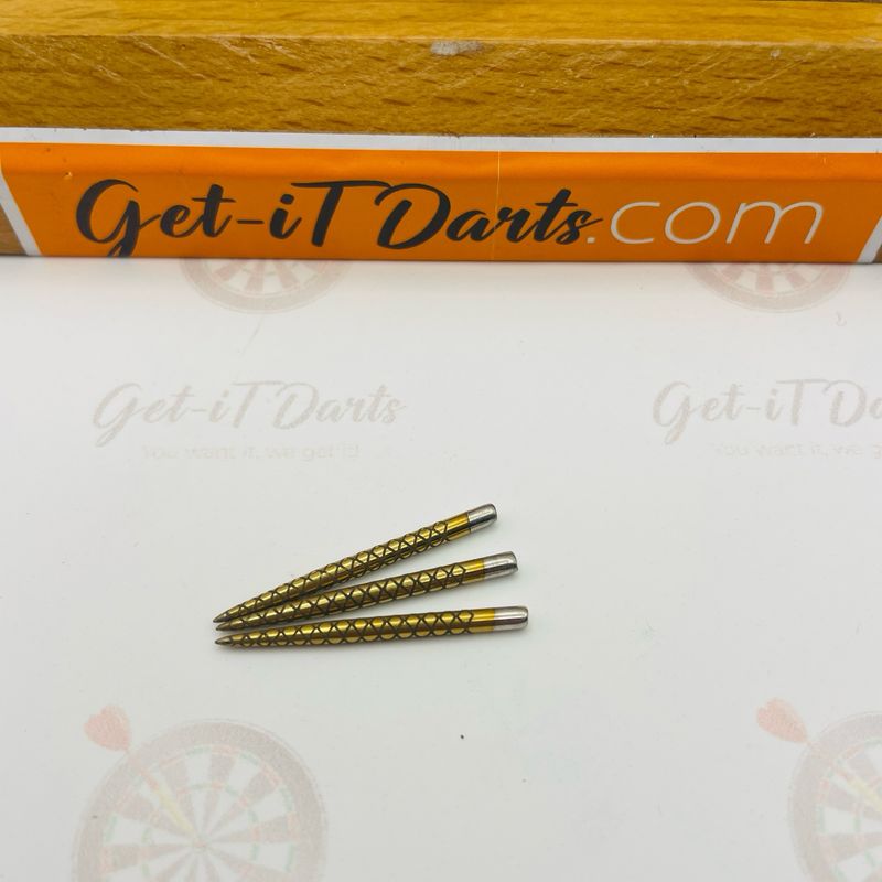 Diamond Points Gold 30mm