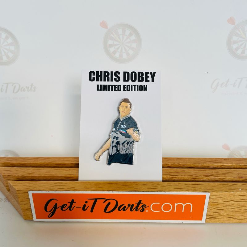 Chris Dobey darts pin