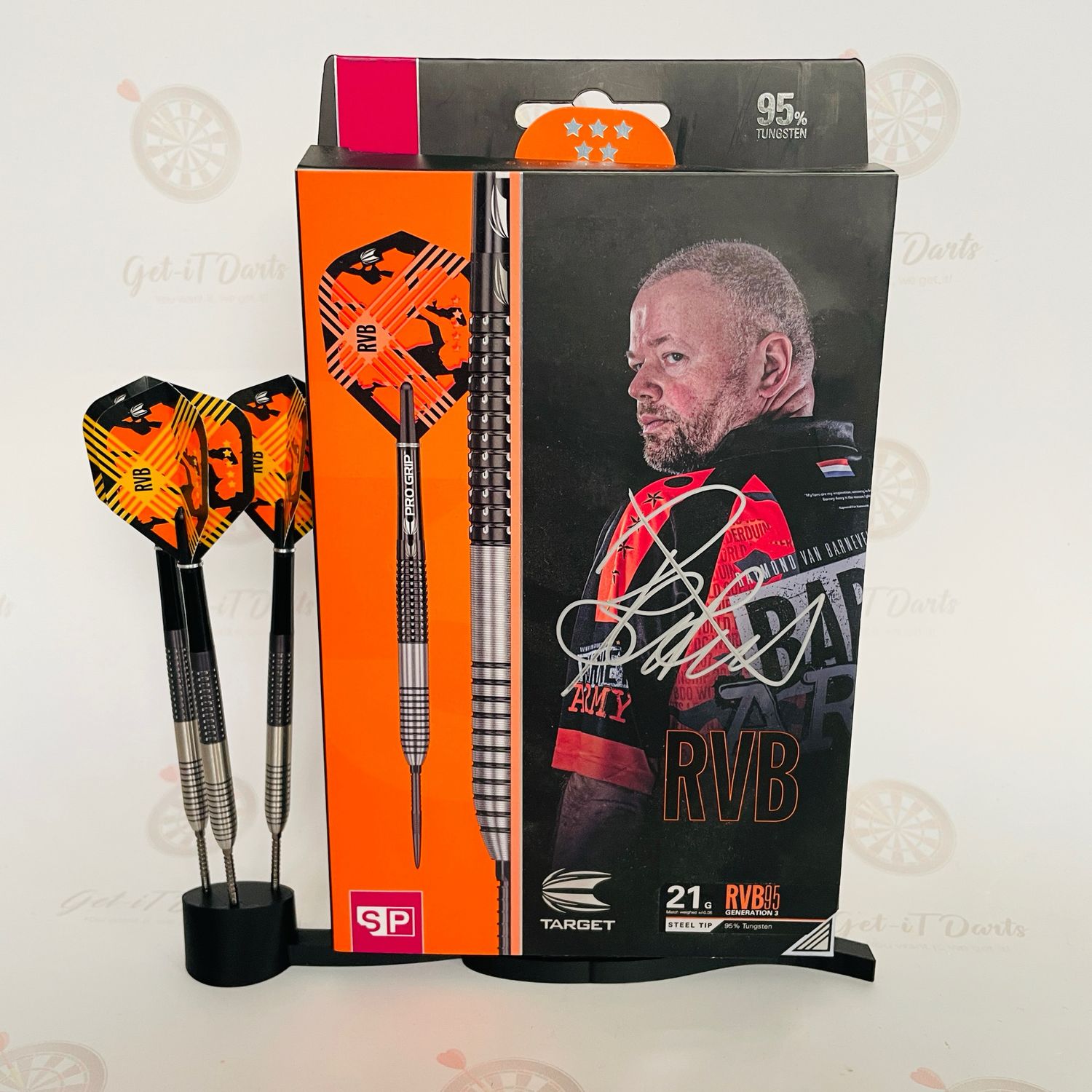 Darts box stand Black