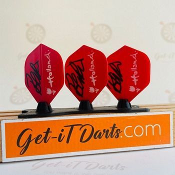 Holland Flights Red - Signed by Raymond van Barneveld