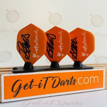 Holland Flights Orange - Signed by Raymond van Barneveld