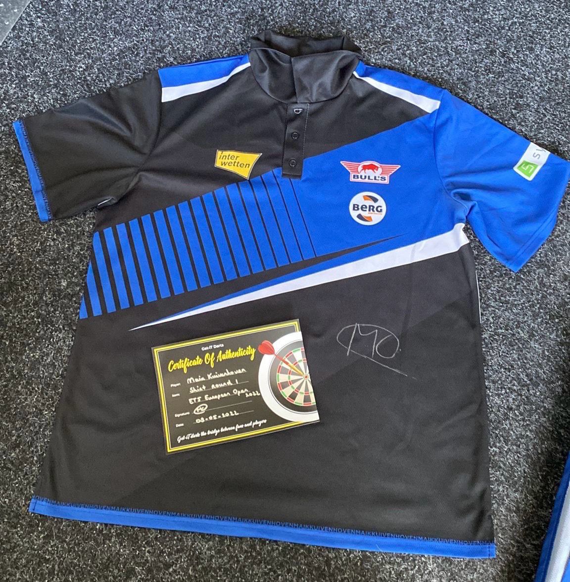 Match Used Shirt Maik Kuivenhoven Eurotour 5