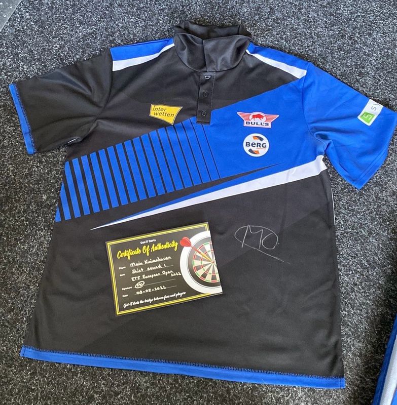 Match Used Shirt Maik Kuivenhoven Eurotour 5
