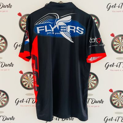 Richard Veenstra Match Worn Shirt Lakeside 2016 vs Scott Mitchell
