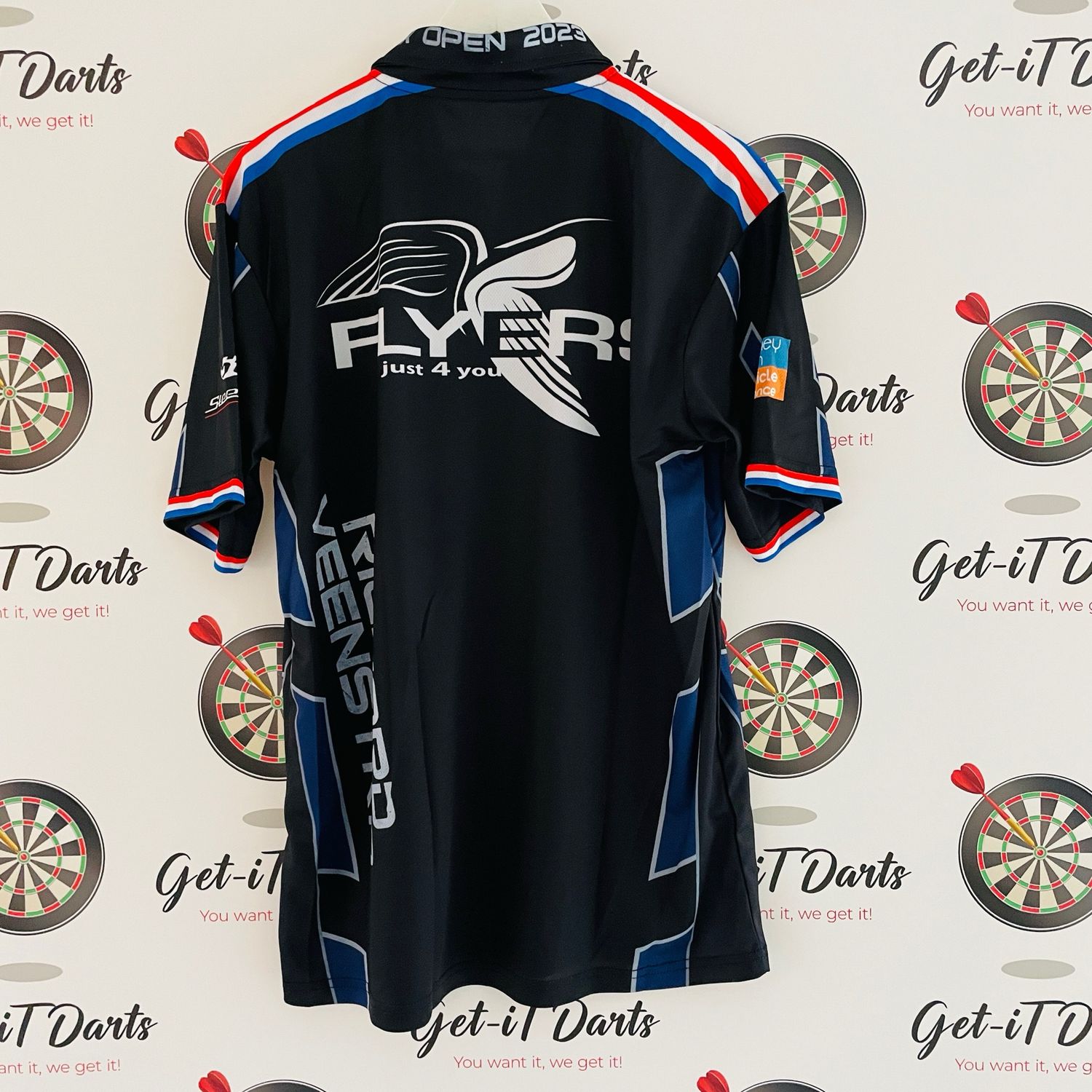 Richard Veenstra Match Worn Shirt UK Open 2023 vs Rowby John Rodriguez 