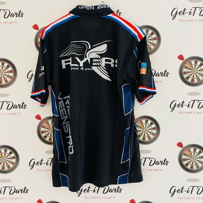 Richard Veenstra Match Worn Shirt UK Open 2023 vs Rowby John Rodriguez 