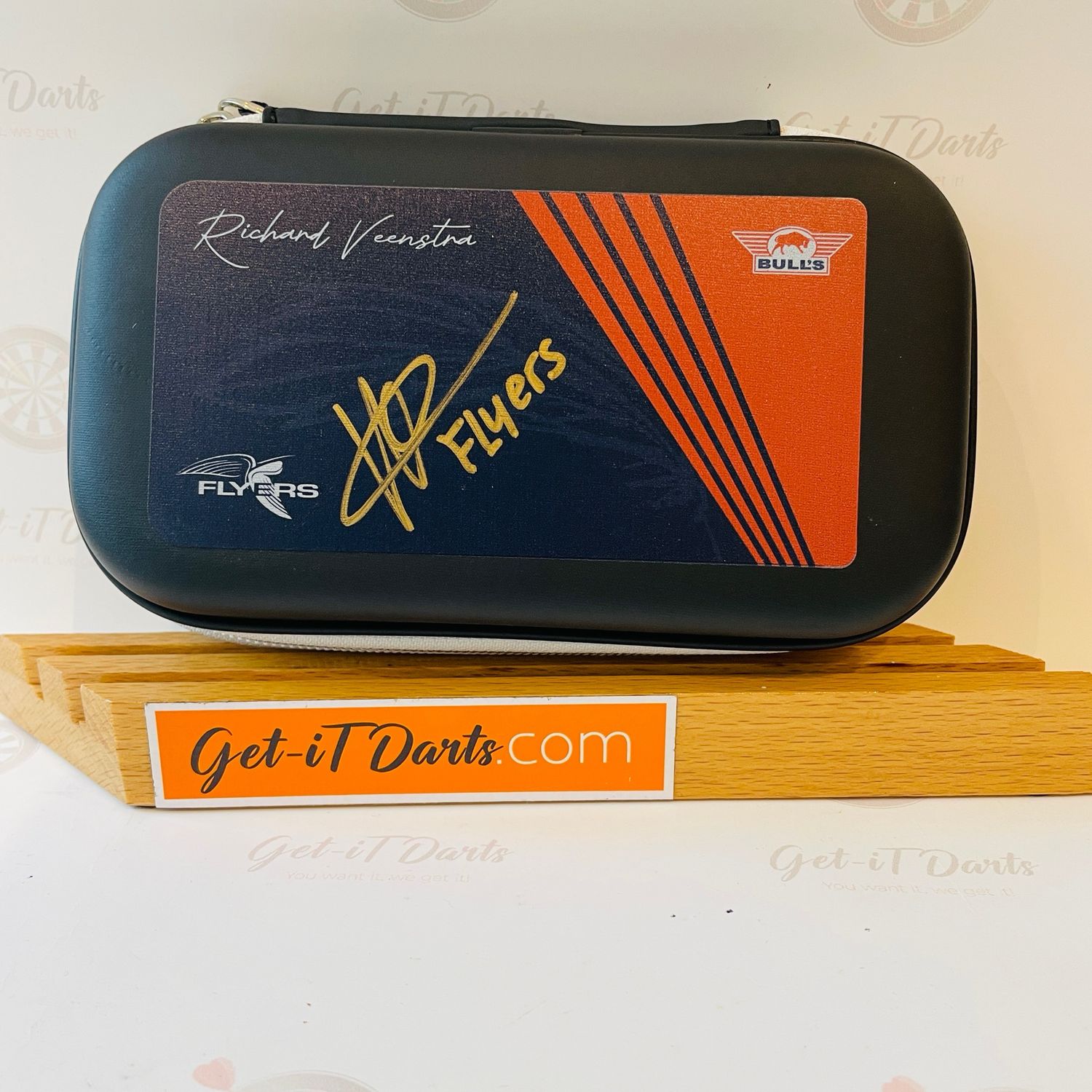 Richard Veenstra Darts Wallet, Signed 