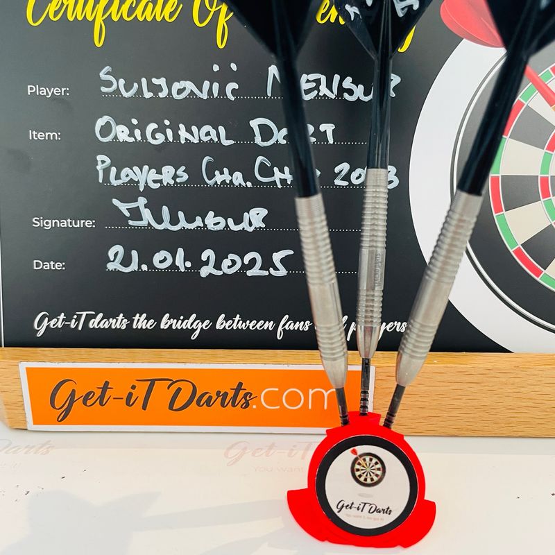 Mensur Suljović Match used darts