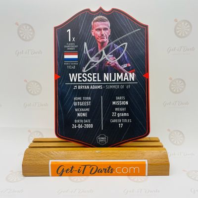 Wessel Nijman Ultimate Card Mini signed