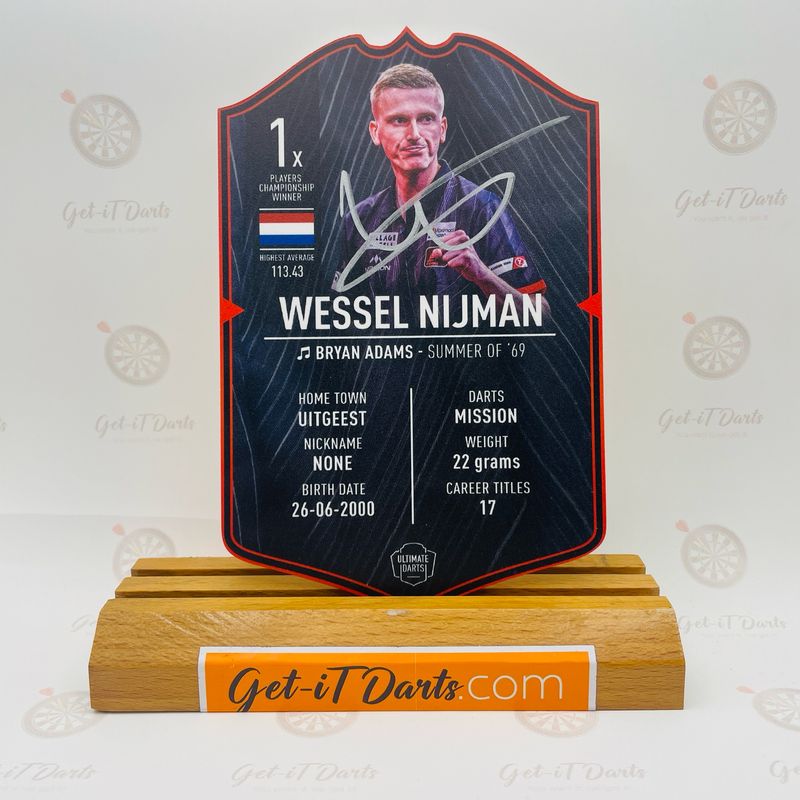 Wessel Nijman Ultimate Card Mini signed