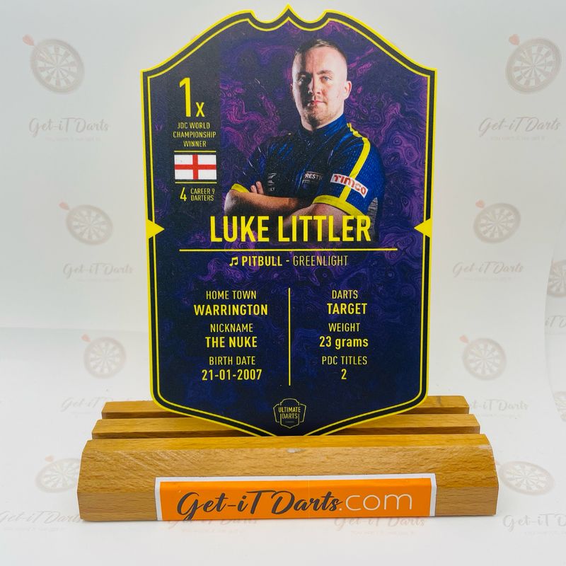 Ultimate Darts Card Luke Littler