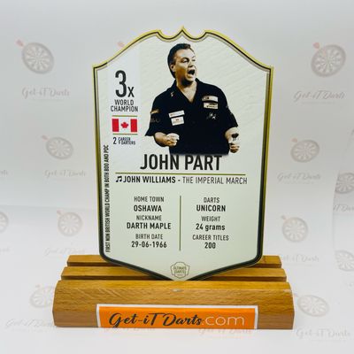 Ultimate Dartcard John Part, Metal - Mini