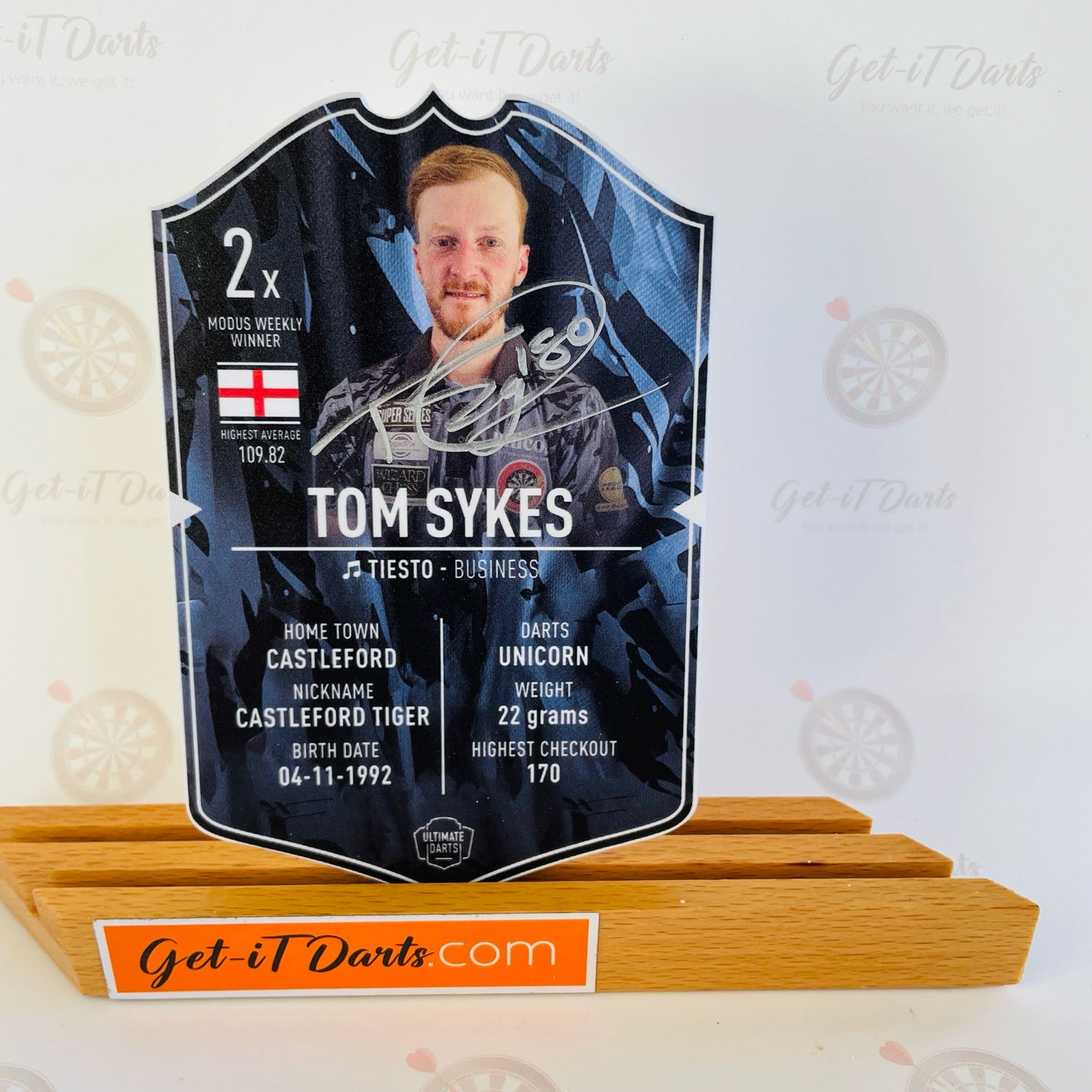 Ultimate Darts Card Tom Sykes