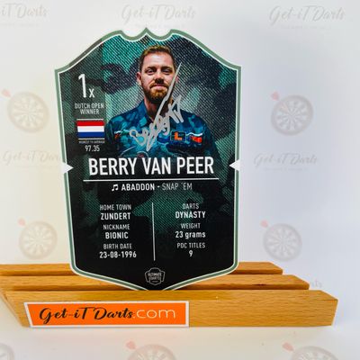 Ultimate Darts Card Berry van Peer