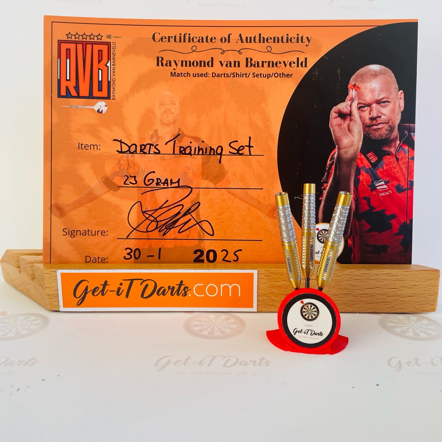 Raymond van Barneveld trainingsset darts 23 gram