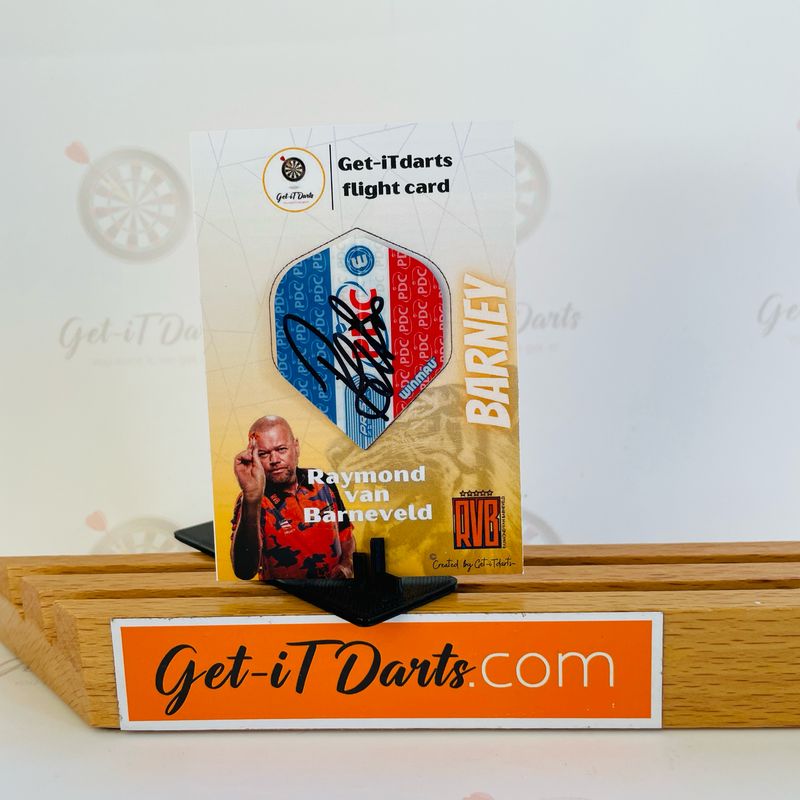 Raymond van Barneveld Flightcard PDC 