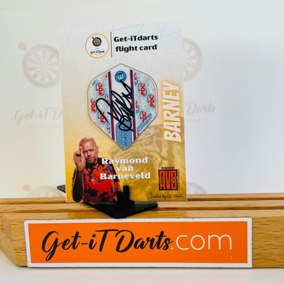 Raymond van Barneveld Flightcard PDC 
