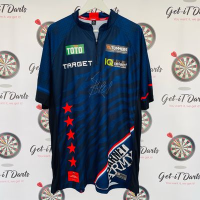 Raymond van Barneveld Match Worn shirt vs Chris Dobey Toto Dutch Darts Masters