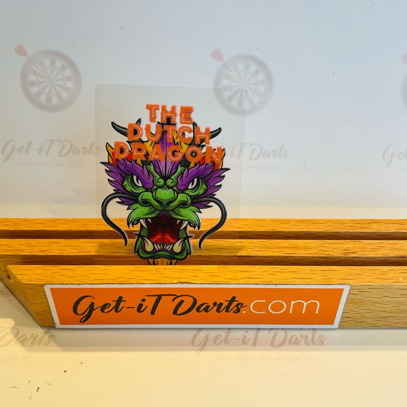 Jules van Dongen, the Dutch Dragon sticker, mini