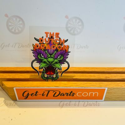 Jules van Dongen, the Dutch Dragon sticker, mini