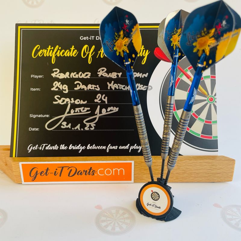 Robby John Rodriguez match used darts 24 gram