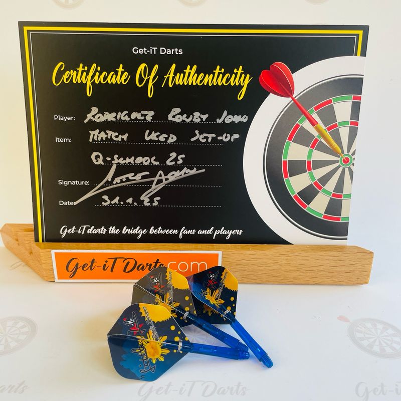 Robbie John Rodriguez match Used setup 