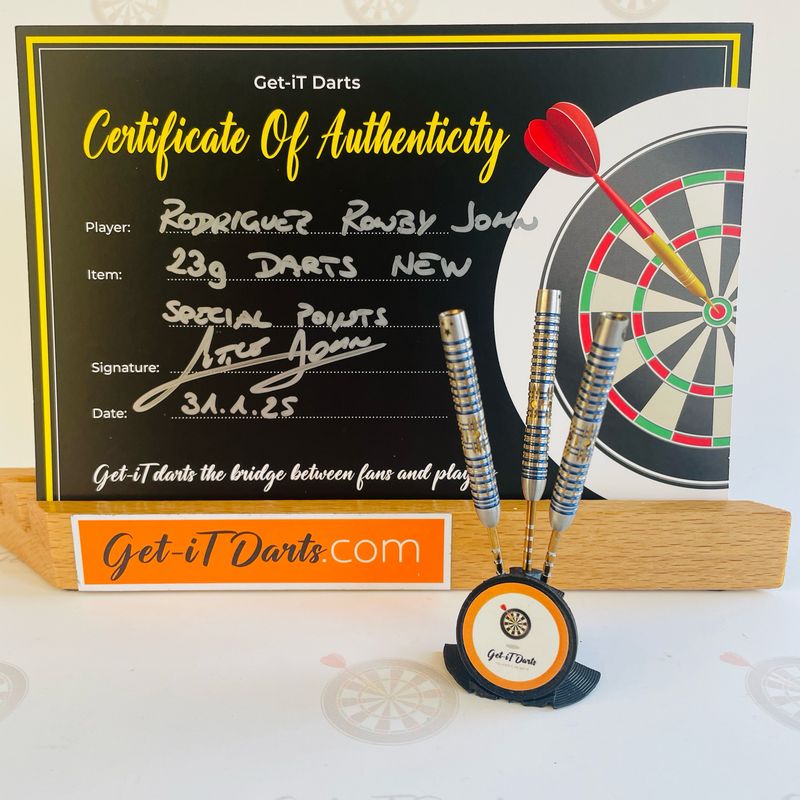 Robby John Rodriguez match used darts 23 gram