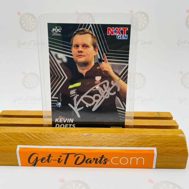 Kevin Doets Signed Panini Card 