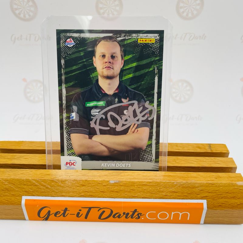 Kevin Doets Signed Panini Card 