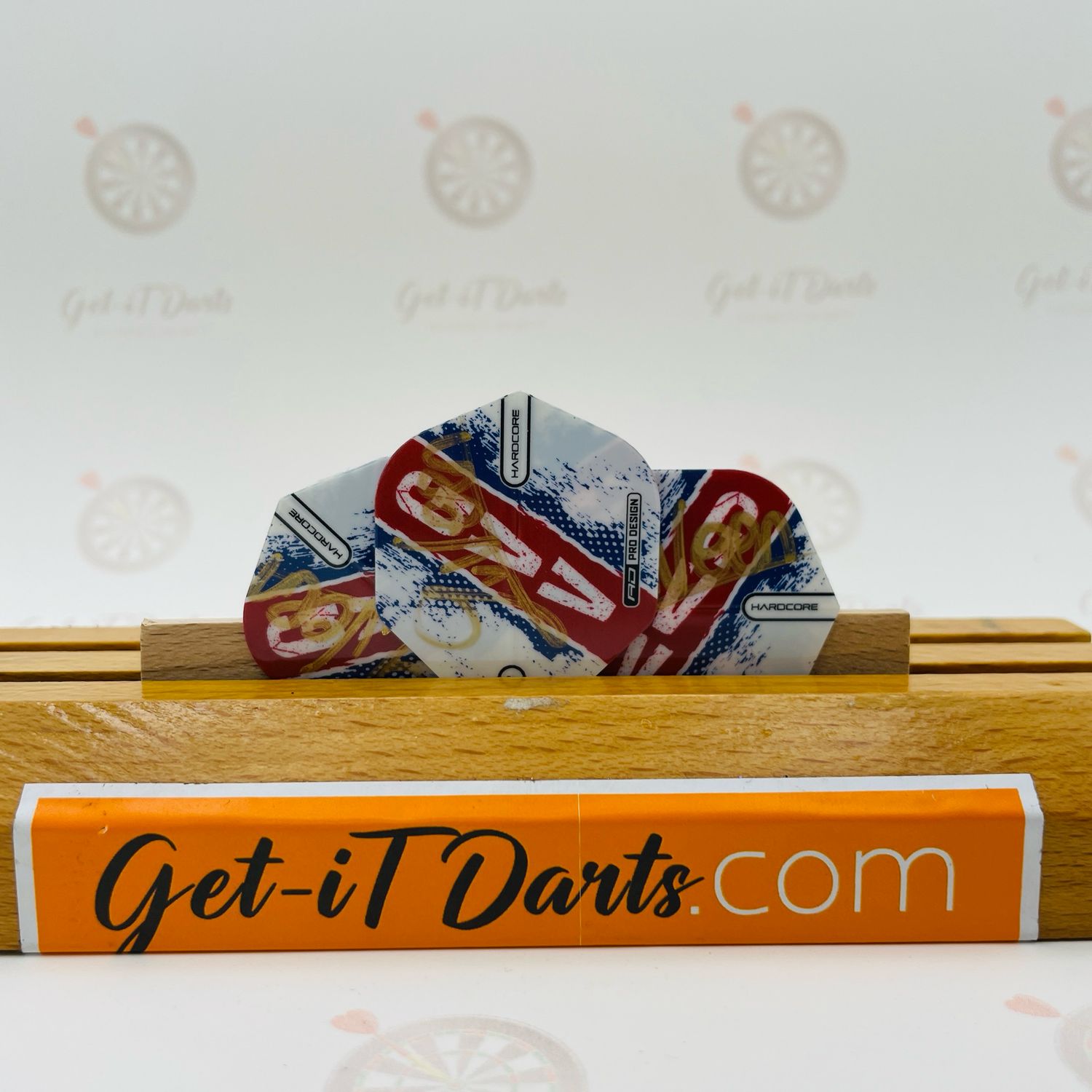 Gian van Veen signed Flights red/white