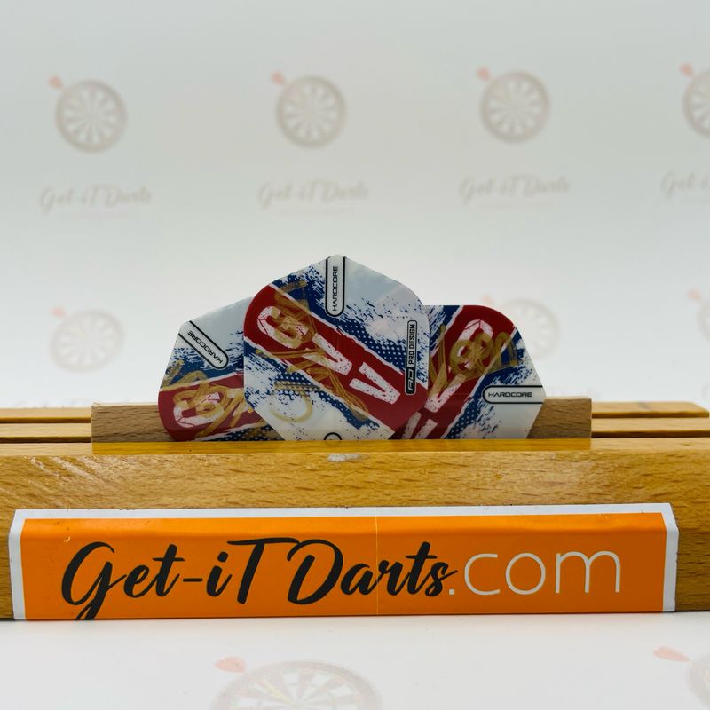 Gian van Veen signed Flights red/white
