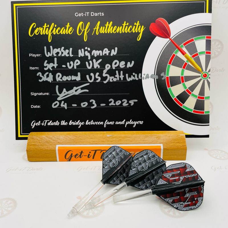 Wessel Nijman match Used setup vs Scott Williams