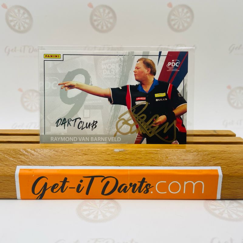 Limited Signed Panini Cards - Raymond van Barneveld (silver signed) 