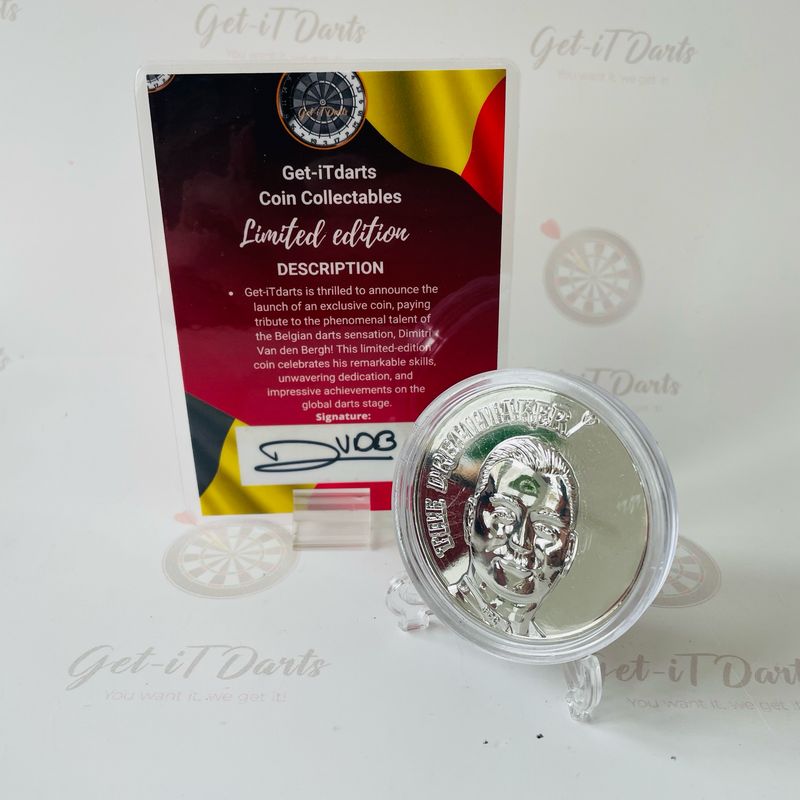 Get-iTdarts Coin Collection - Dimitri Van den Bergh