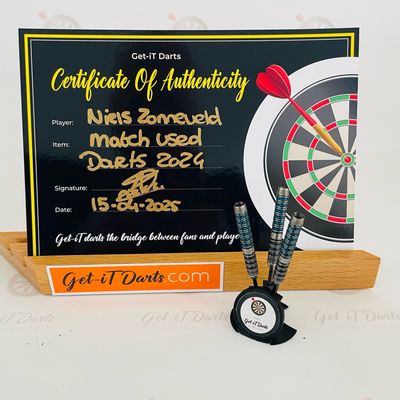 Niels Zonneveld, Match Used Darts