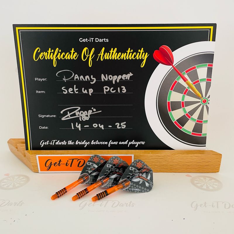 Danny Noppert Match Used setup PC 13 2025