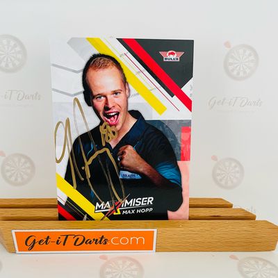 Max Hopp signed autograf Card