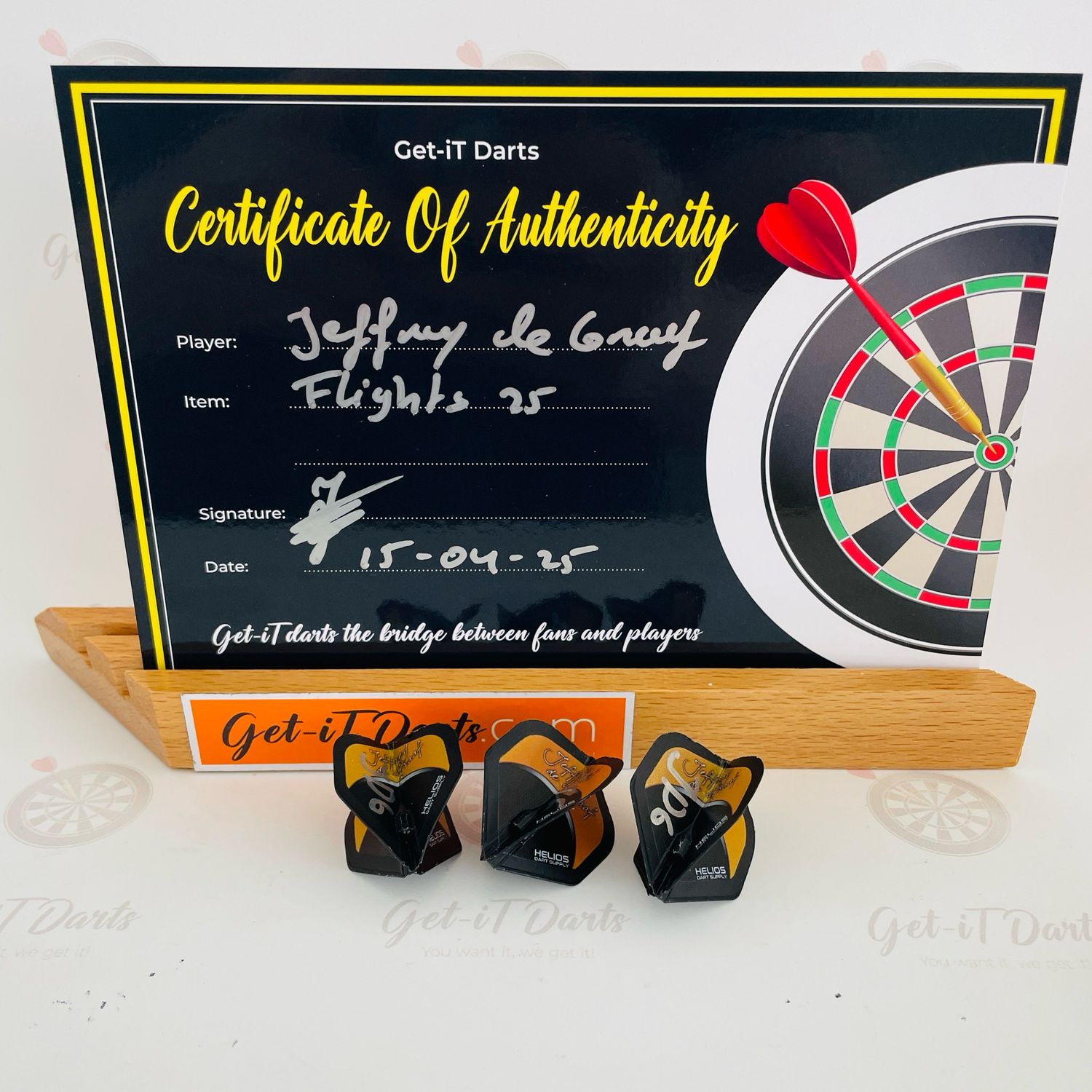 Jeffrey de Graaf, Match Used Flights 