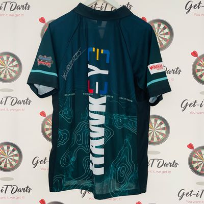 Kevin Doets Match Worn Shirt Eurotour 2