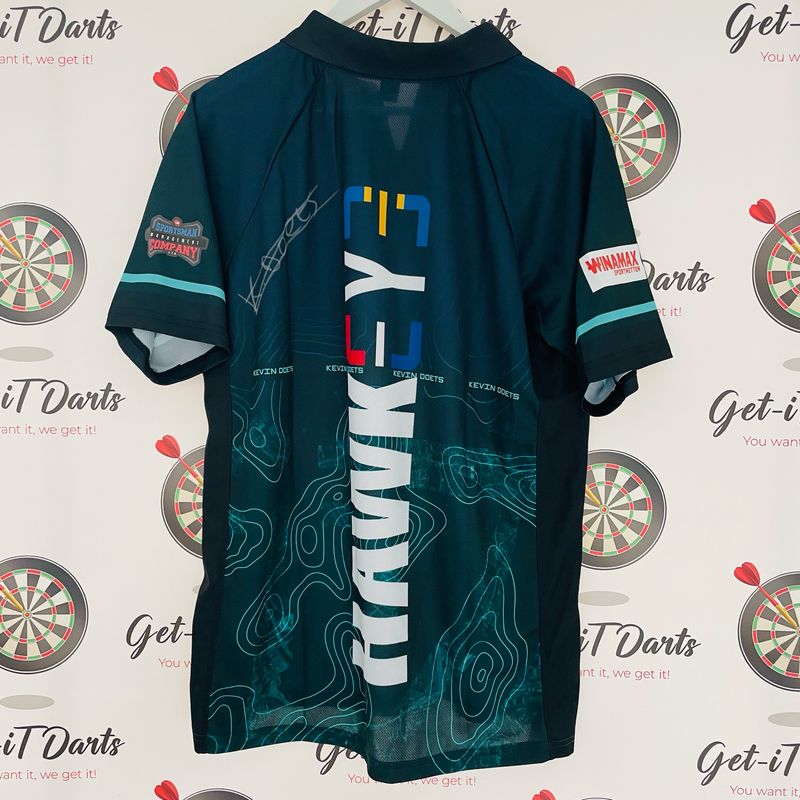 Kevin Doets Match Worn Shirt Eurotour 2