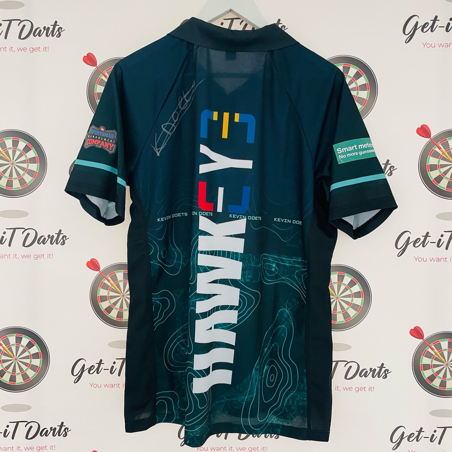Kevin Doets Match Worn UK Open 2025