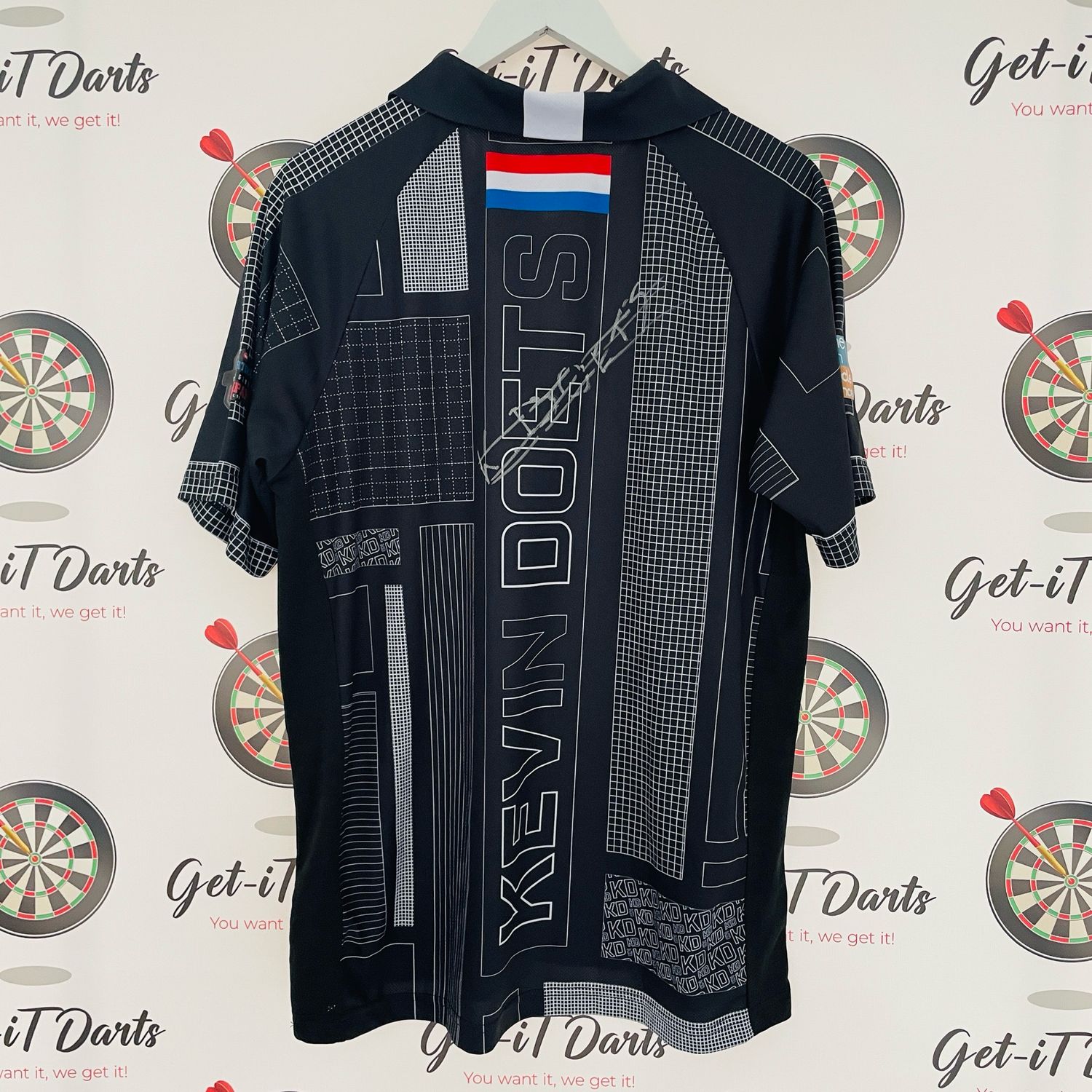 Kevin Doets Match Worn Shirt UK Open 2024