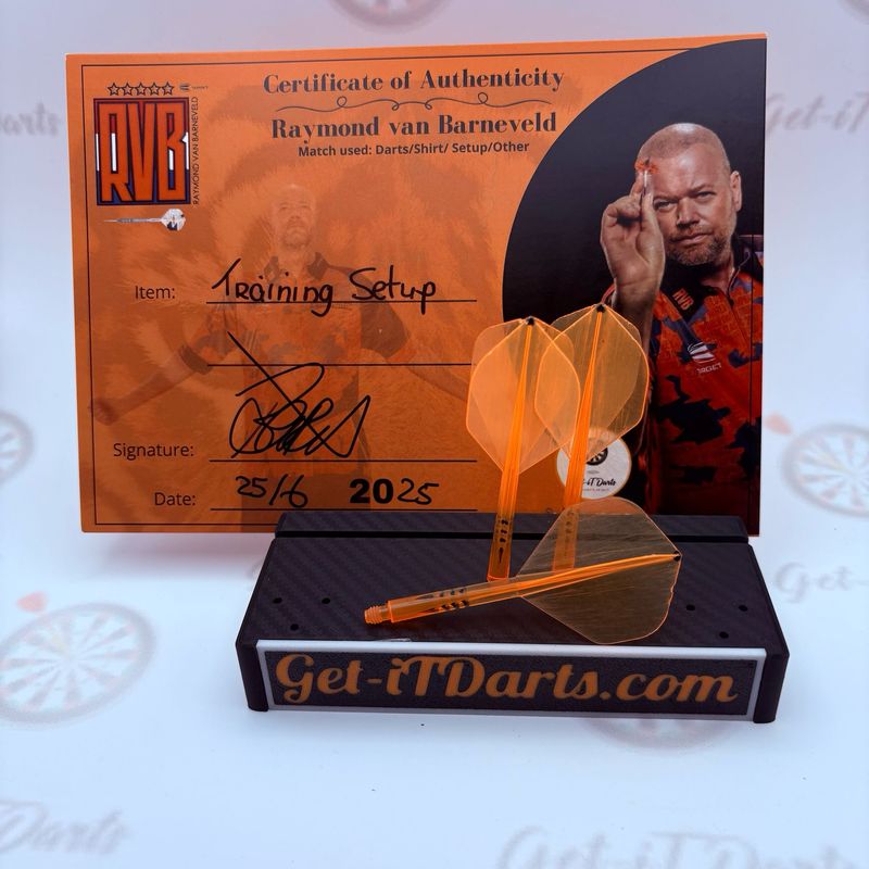 Raymond van Barneveld, Traings Setup
