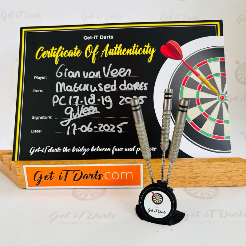 Gian van Veen, Match Used darts, pc 17,18,19