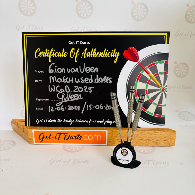 Gian van Veen, Match Used Darts, World Cup of Darts vs Czechia