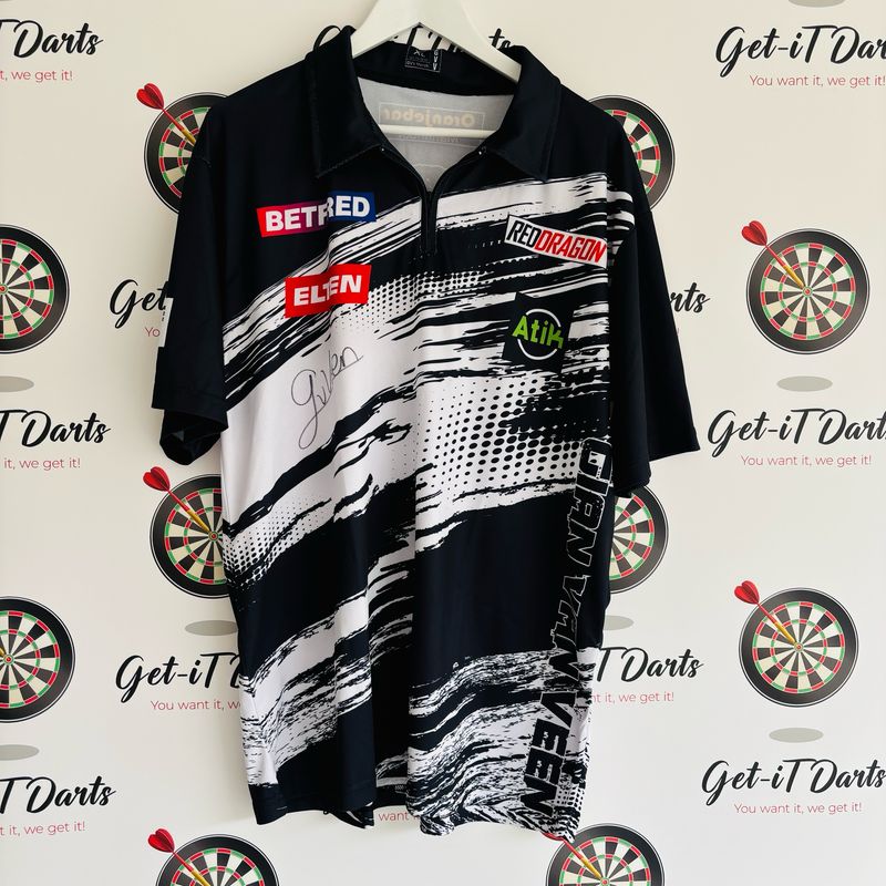 Gian van Veen match Worn shirt VS James Wade - World Matchplay 2025