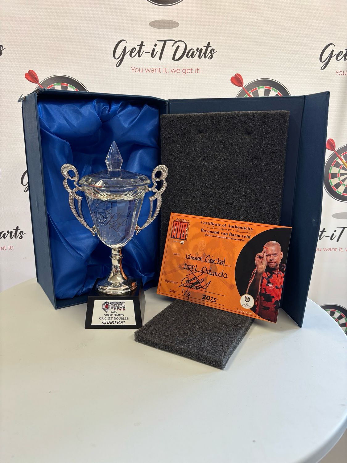 Raymond van Barneveld, Trophy, Winner, Orlando